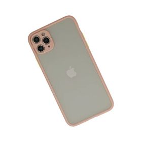 Newface iPhone 12 Pro Max Montreal Silikon Kapak Pembe Cep Telefonu Kılıfı