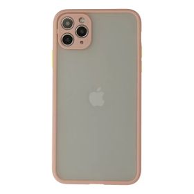 Newface iPhone 12 Pro Max Montreal Silikon Kapak Pembe Cep Telefonu Kılıfı