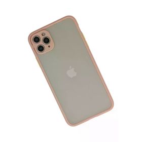 Newface iPhone 12 Pro Max Montreal Silikon Kapak Pembe Cep Telefonu Kılıfı
