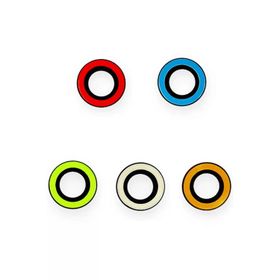 Newface iPhone 12 Pro Max Neon Fosforlu Yeşil Kamera Lens