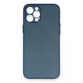 Newface iPhone 12 Pro Max PP Ultra İnce Kapak Mavi Cep Telefonu Kılıfı
