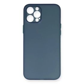 Newface iPhone 12 Pro Max PP Ultra İnce Kapak Mavi Cep Telefonu Kılıfı