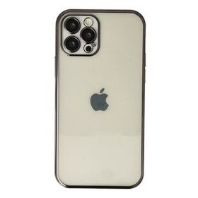 Newface iPhone 12 Pro Max Razer Lensli Silikon - Siyah Kılıf