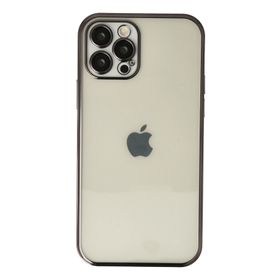 Newface iPhone 12 Pro Max Razer Lensli Silikon - Siyah Kılıf