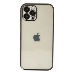 Newface iPhone 12 Pro Max Razer Lensli Silikon - Siyah Kılıf
