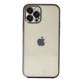 Newface iPhone 12 Pro Max Razer Lensli Silikon - Siyah Kılıf
