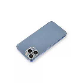 Newface iPhone 12 Pro Max Shine Gümüş Kamera Lens