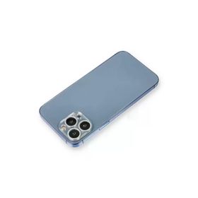 Newface iPhone 12 Pro Max Shine Gümüş Kamera Lens