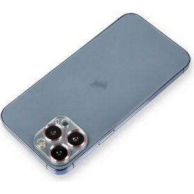Newface iPhone 12 Pro Metal Mor Kamera Lens Koruma Cam