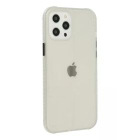Newface iPhone 12 Pro Miami Şeffaf Silikon Şeffaf Cep Telefonu Kılıfı