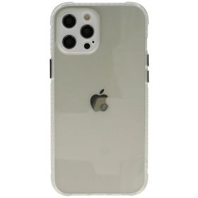 Newface iPhone 12 Pro Miami Şeffaf Silikon Şeffaf Cep Telefonu Kılıfı