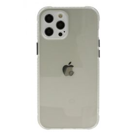 Newface iPhone 12 Pro Miami Şeffaf Silikon Şeffaf Cep Telefonu Kılıfı