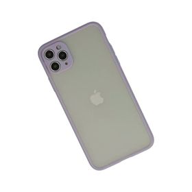 Newface iPhone 12 Pro Montreal Silikon Kapak - Mor Kılıf