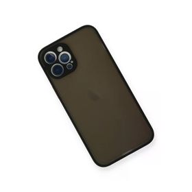 Newface İphone 12 Pro Montreal Silikon Kapak Siyah Cep Telefonu Kılıfı