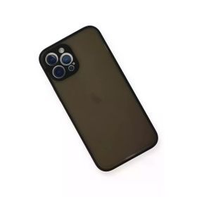 Newface İphone 12 Pro Montreal Silikon Kapak Siyah Cep Telefonu Kılıfı