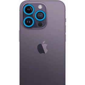 Newface iPhone 12 Pro Neon Fosforlu Mavi Kamera Lens