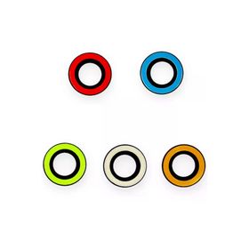 Newface iPhone 12 Pro Neon Fosforlu Mavi Kamera Lens