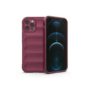 Newface iPhone 12 Pro Optimum Silikon - Bordo Kılıf