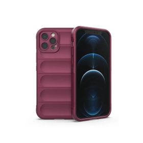 Newface iPhone 12 Pro Optimum Silikon - Bordo Kılıf