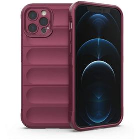 Newface iPhone 12 Pro Optimum Silikon - Bordo Kılıf