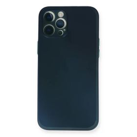 Newface iPhone 12 Pro PP Ultra İnce Kapak Mavi Cep Telefonu Kılıfı