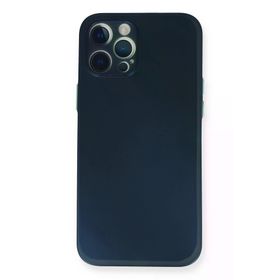 Newface iPhone 12 Pro PP Ultra İnce Kapak Mavi Cep Telefonu Kılıfı