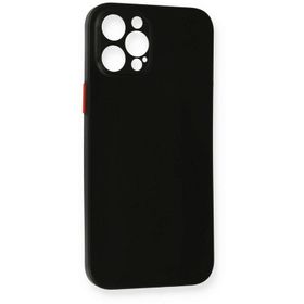 Newface iPhone 12 Pro PP Ultra İnce Kapak Siyah Cep Telefonu Kılıfı