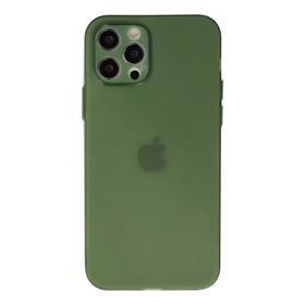Newface iPhone 12 Pro Puma Silikon Yeşil Cep Telefonu Kılıfı