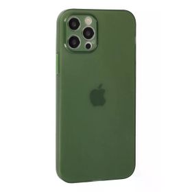 Newface iPhone 12 Pro Puma Silikon Yeşil Cep Telefonu Kılıfı