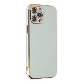 Newface iPhone 12 Pro Volet Silikon - Açık Yeşil Kılıf
