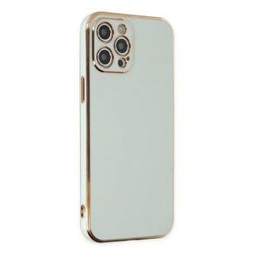 Newface iPhone 12 Pro Volet Silikon - Açık Yeşil Kılıf