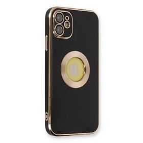 Newface iPhone 12 Store Silikon - Siyah Kılıf