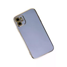 Newface iPhone 12 Volet Silikon - Mavi Kılıf