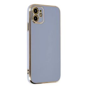 Newface iPhone 12 Volet Silikon - Mavi Kılıf
