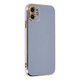 Newface iPhone 12 Volet Silikon - Mavi Kılıf