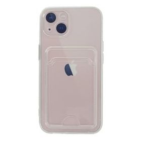 Newface iPhone 13 Kart Şeffaf Silikon - Şeffaf Kılıf