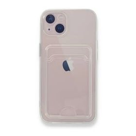 Newface iPhone 13 Kart Şeffaf Silikon - Şeffaf Kılıf