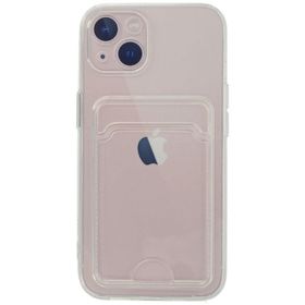 Newface iPhone 13 Kart Şeffaf Silikon - Şeffaf Kılıf