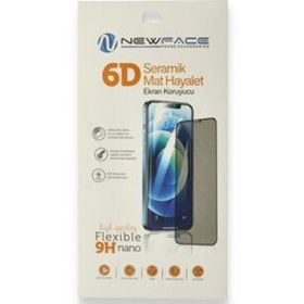 Newface iPhone 13 Mini 6D Mat Seramik Hayalet Nano Ekran Koruyucu