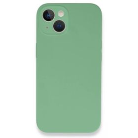 Newface iPhone 13 Mini Lansman Legant Silikon Yeşil Cep Telefonu Kılıfı