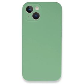 Newface iPhone 13 Mini Lansman Legant Silikon Yeşil Cep Telefonu Kılıfı