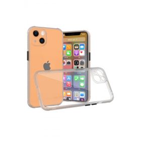 Newface iPhone 13 Mini Miami Şeffaf Silikon - Şeffaf Kılıf