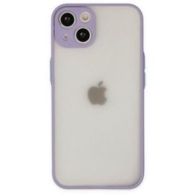 Newface iPhone 13 Montreal Silikon Kapak - Mor Kılıf