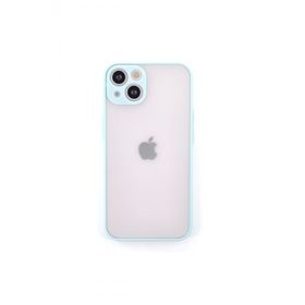 Newface İphone 13 Montreal Silikon Kapak Turkuaz Cep Telefonu Kılıfı