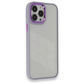 Newface iPhone 13 Pro Dora Kapak Lila Cep Telefonu Kılıfı