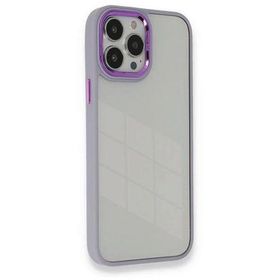 Newface iPhone 13 Pro Dora Kapak Lila Cep Telefonu Kılıfı