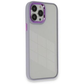 Newface iPhone 13 Pro Dora Kapak Lila Cep Telefonu Kılıfı
