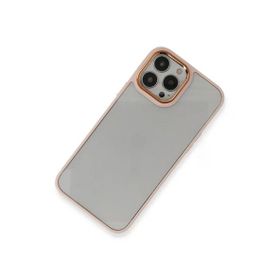 Newface iPhone 13 Pro Dora Kapak - Pudra Kılıf