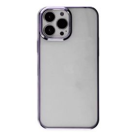 Newface iPhone 13 Pro Element Silikon - Mor Kılıf