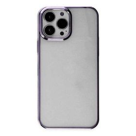 Newface iPhone 13 Pro Element Silikon - Mor Kılıf